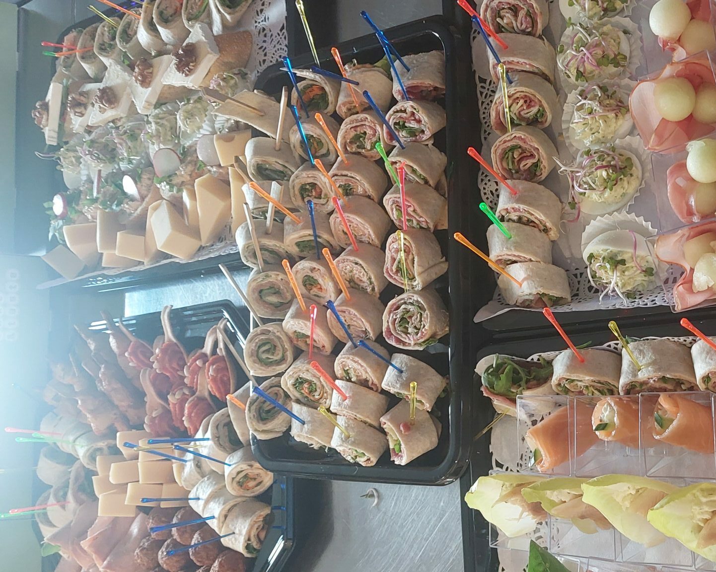 Schalen borrelhapjes