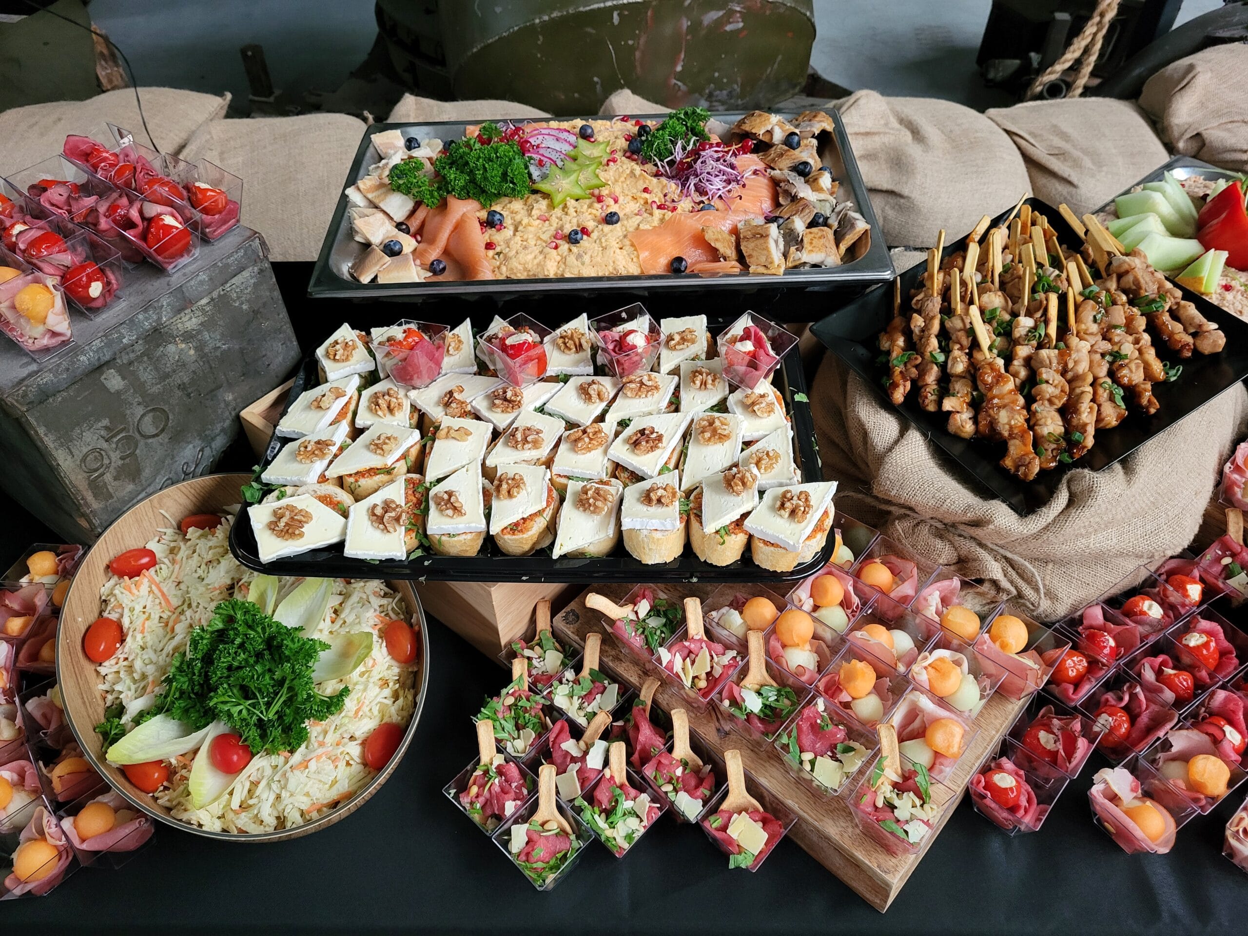 Catering aan huis bestellen